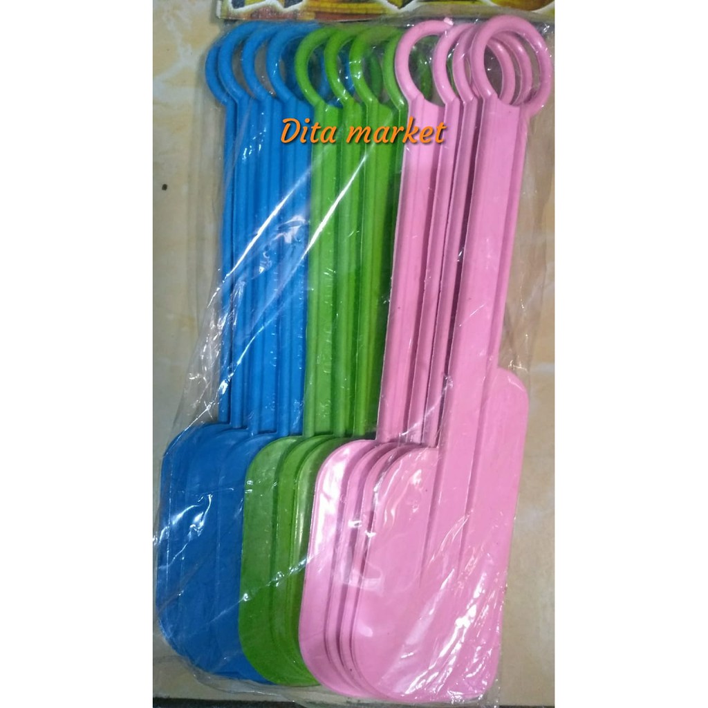 Solet Sambal Plastik / Spatula Plastik