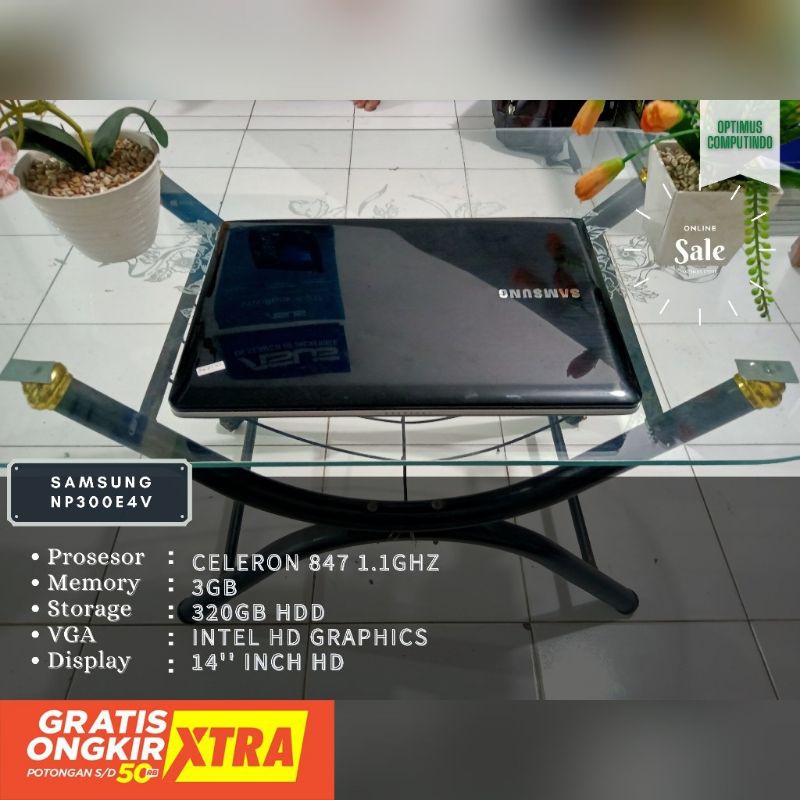 laptop samsung np300a4v second