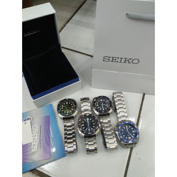 Jam tangan pria Seiko Prospex Turtle Divers