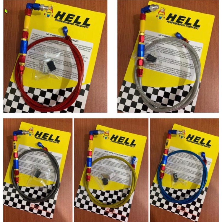 SELANG REM DEPAN PSI HELL 90CM UNIVERSAL vixion mio beat vario 125/150 ninja rx king dll