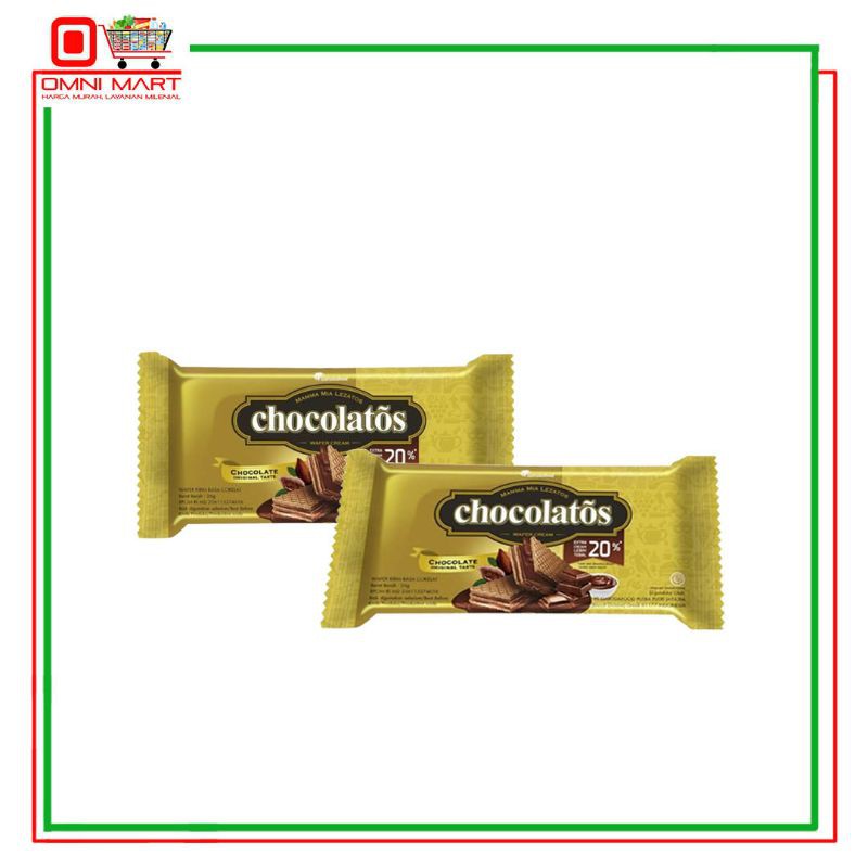 

Chocolatos Wafer Cream Original 22 gr @10 pcs