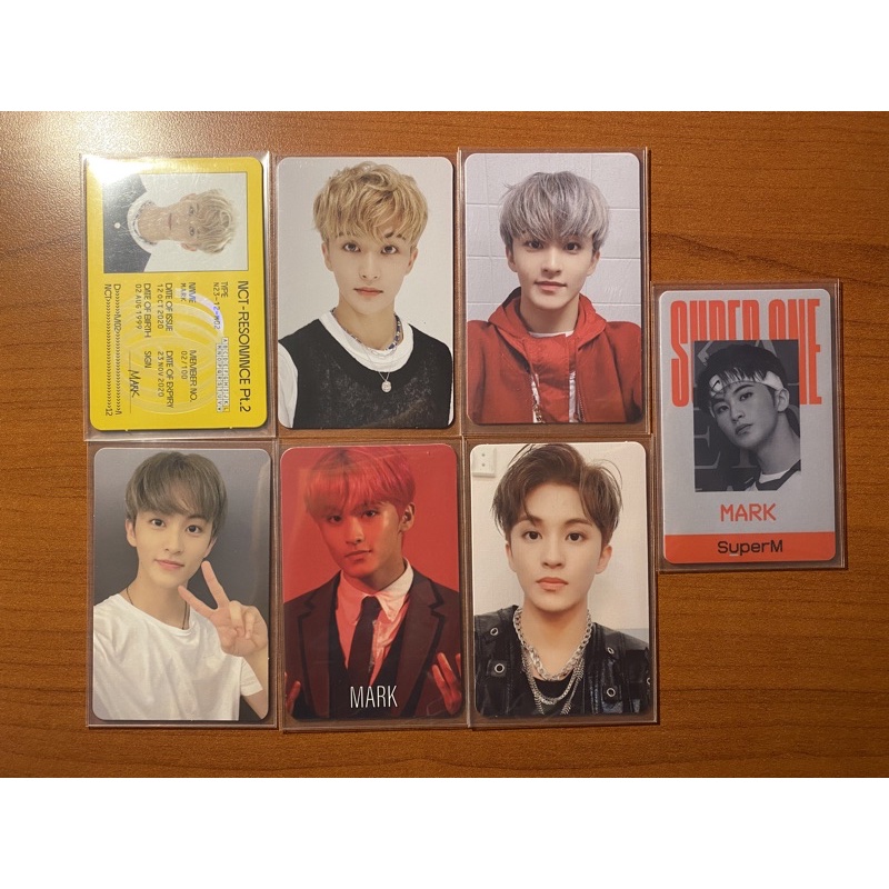 PC Mark Id Card Departure Kihno Arrival Loveholic B2 2nd Player Id Card SuperM Super One Orange