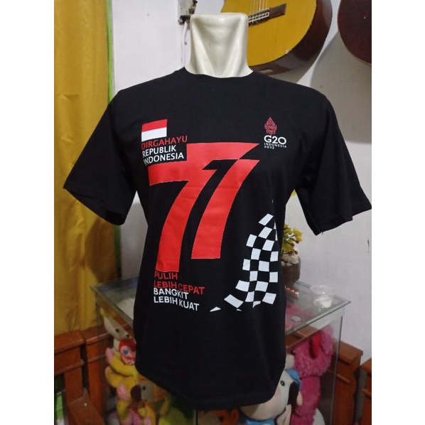 kaos 77 tahun indonesia merdeka | kaos G20 indonesia 22