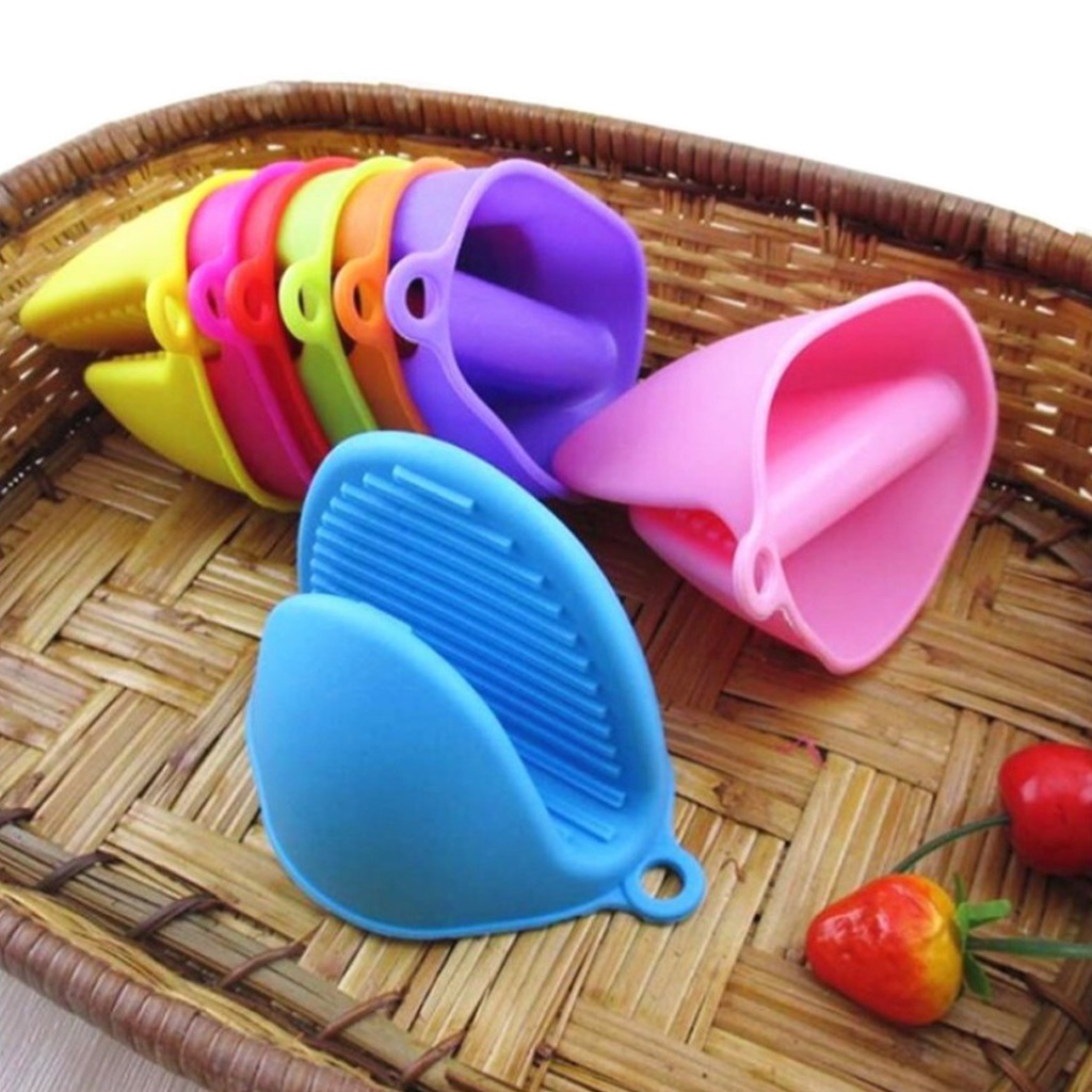INFY - R467 Penjepit Silikon Anti Panas / Pemegang Panci Anti Panas / Sarung Tangan SIlikon