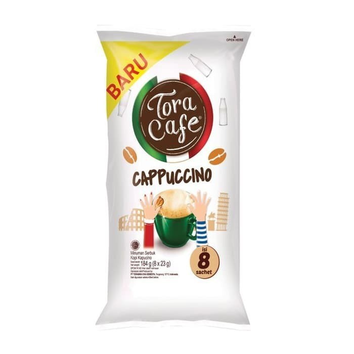 

02 Toracafe Cappuccino Pouch 8 Sachet @23 Gr Ds51Ghg
