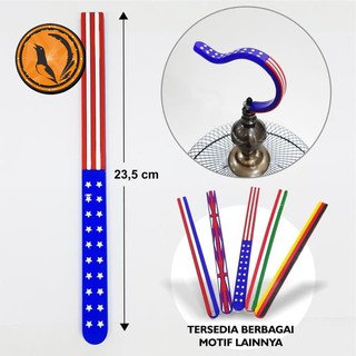 Karet Gantungan Sangkar Motif Bendera Aksesoris Kandang Karet Gantungan Sangkar Motif Bendera Aksesoris Kandang