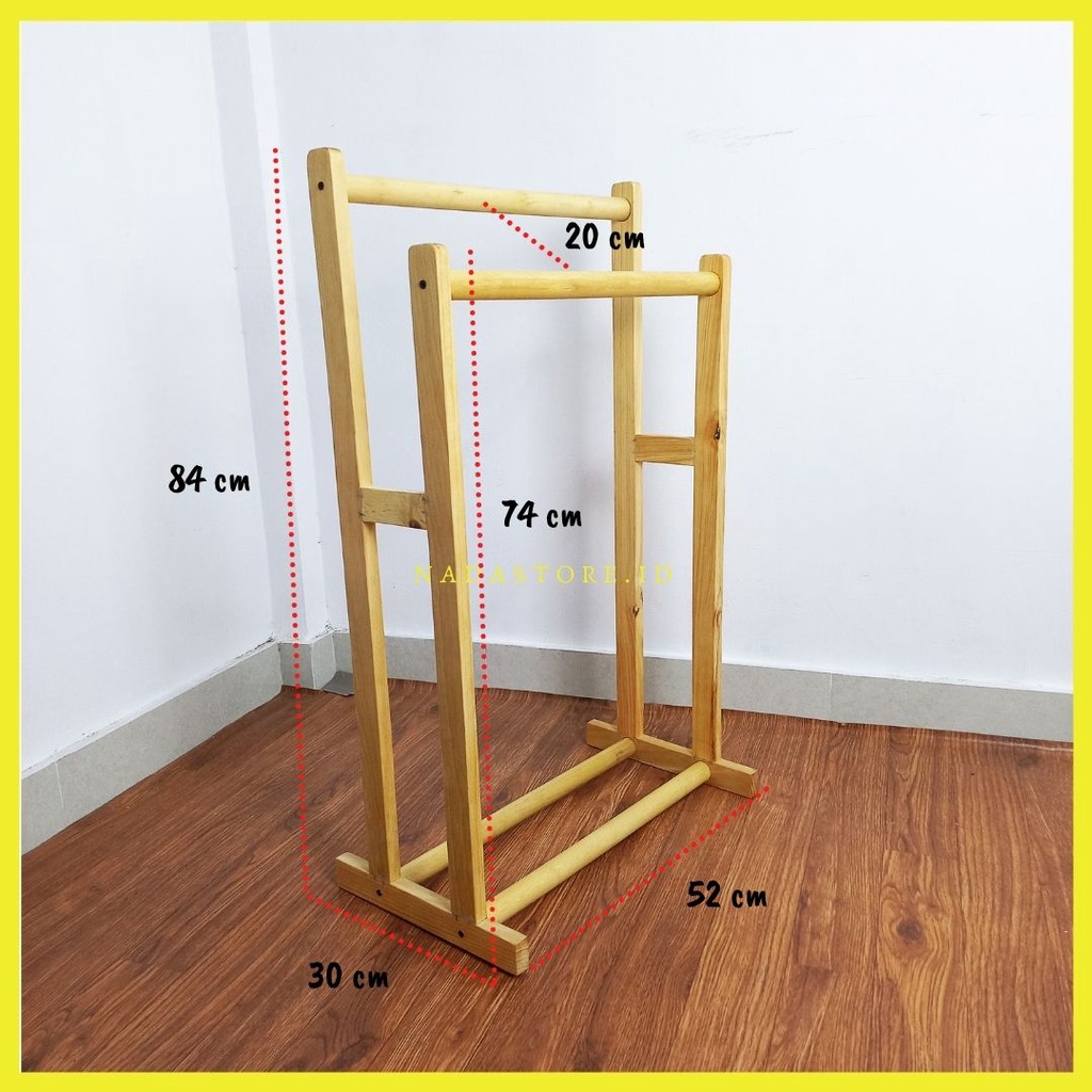 STAND HANGER HANDUK / LADDER HANGER ASTHETIC / RAK HANDUK / MUKENA / SAJADAH