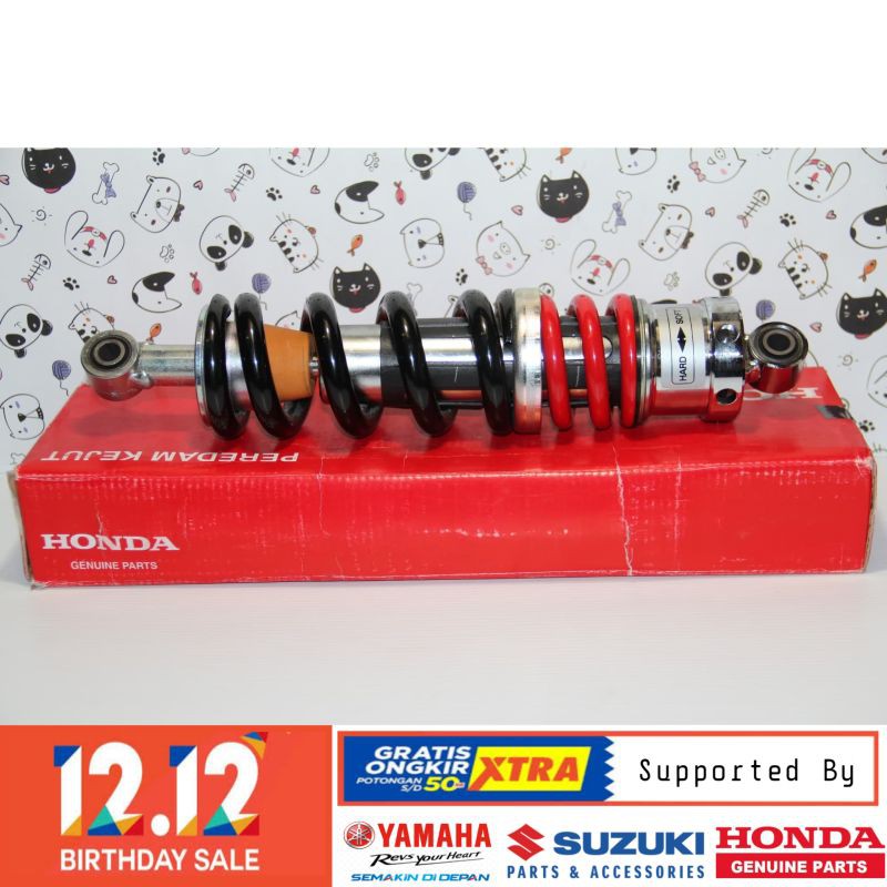 DIJAMIN ASLI SHOCKBREAKER HONDA MEGA PRO NEW MONOSHOCK 52400-KYE-941 ORIGINAL BERKUALITAS