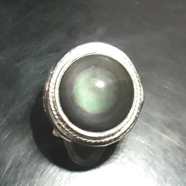 Batu Mata Dewa Asli/Natural plus Ring