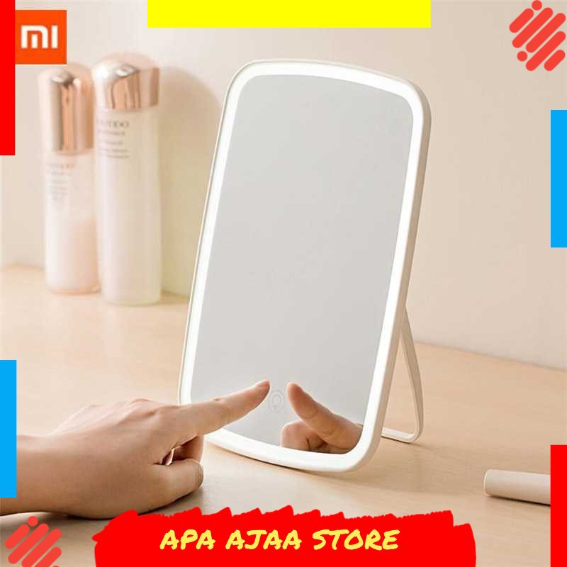 Paling Dicari ! Xiaomi Mijia Jordan&amp;Judy Cermin Makeup Mirror LED Light Recharge NV026