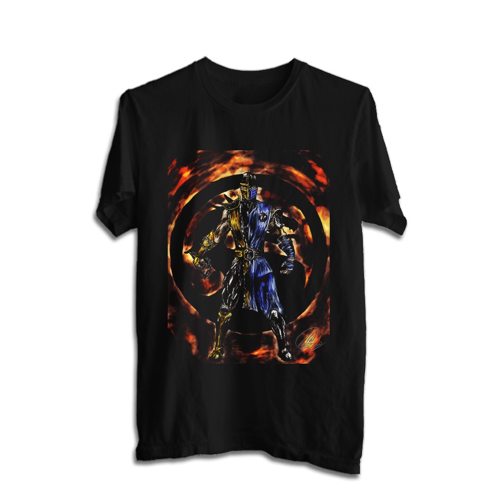 KAOS MORTAL KOMBAT TSHIRT FILM MORTAL KOMBAT 5