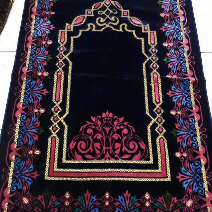 New Terlaris Sajadah Turki Alif Gold Spigel