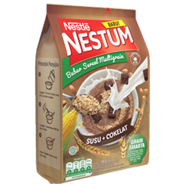 

NESTUM BUBUR CEREAL MULTIGRAIN COKLAT 4 x 32g