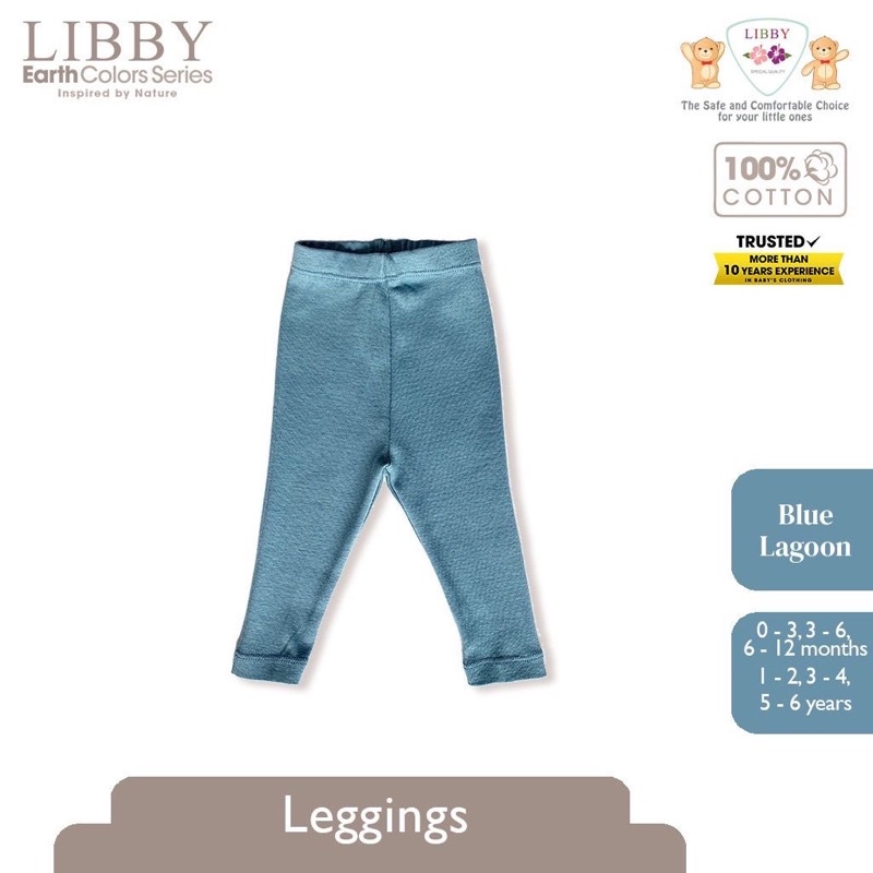 Legging bayi Libby baby warna terbaru/Celana panjang anak bahan kaos