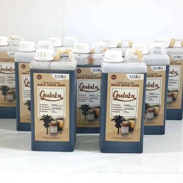 

Terbaik Gula aren cair 1liter brown sugar syrup Goolaka stok