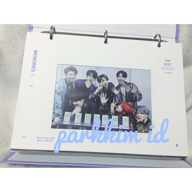 BTS MEMORIES 2018 - Postcard & Paper Photo Frame
