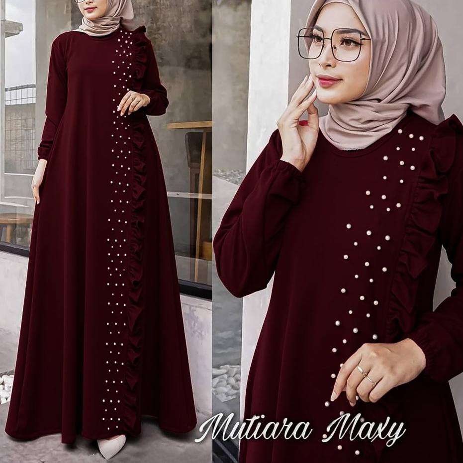 ♔ WE-STORE--BAJU JUBAH WANITA-SYARI WANITA TERBARU-GAMIS LEBARAN 2021-SYARI WANITA 2021-BAJU SAR I ☺