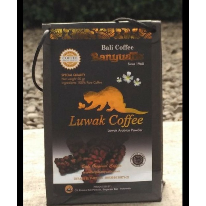 

Kopi Luwak Banyuatis Khas Bali Kemasan 50gr