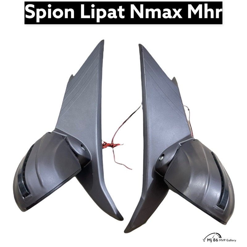 Spion Lipat Nmax Mhr Warna Grey / Spion Nmax Mhr Plastik Abs