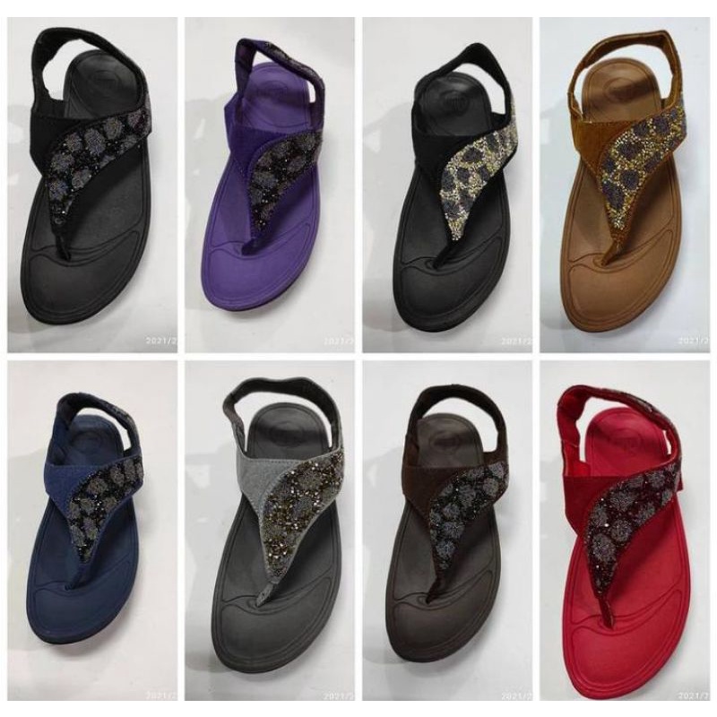 fitflop Leaf leopard backstrep