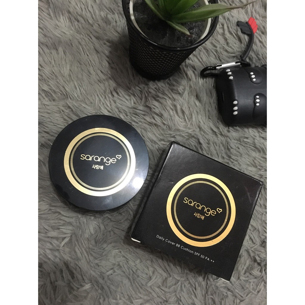 SARANGE Daily Cover BB Cushion Natural Beige ( preloved cushion sarange )