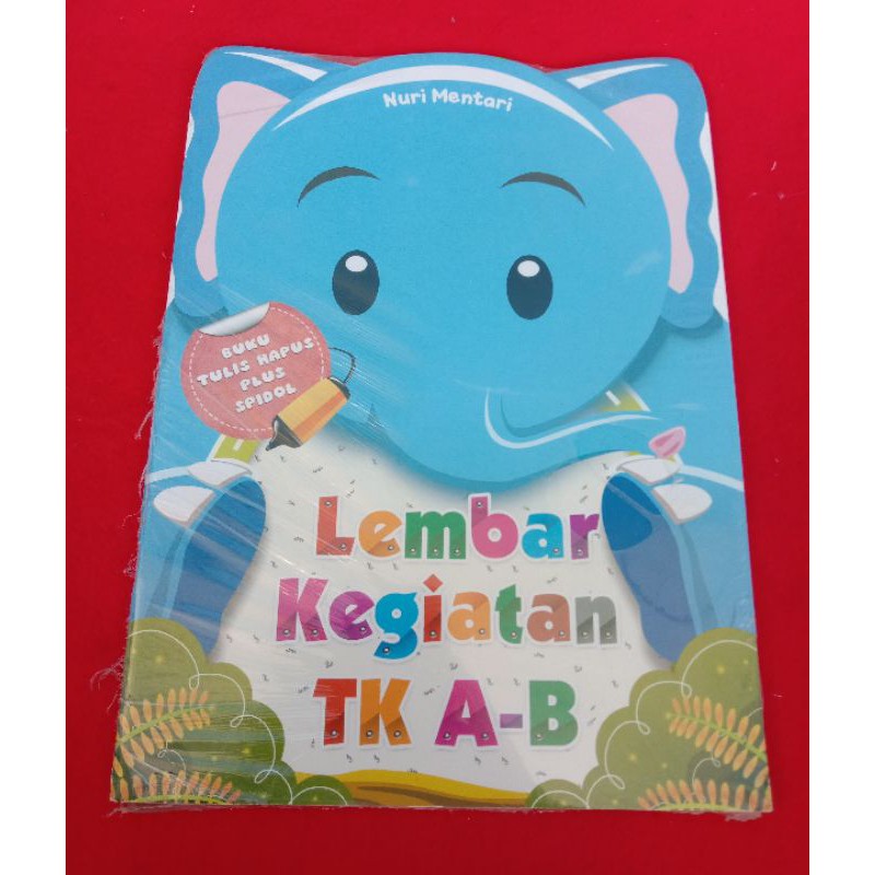

Wipe Clean tulis hapus Lembar Kegiatan TK A-B