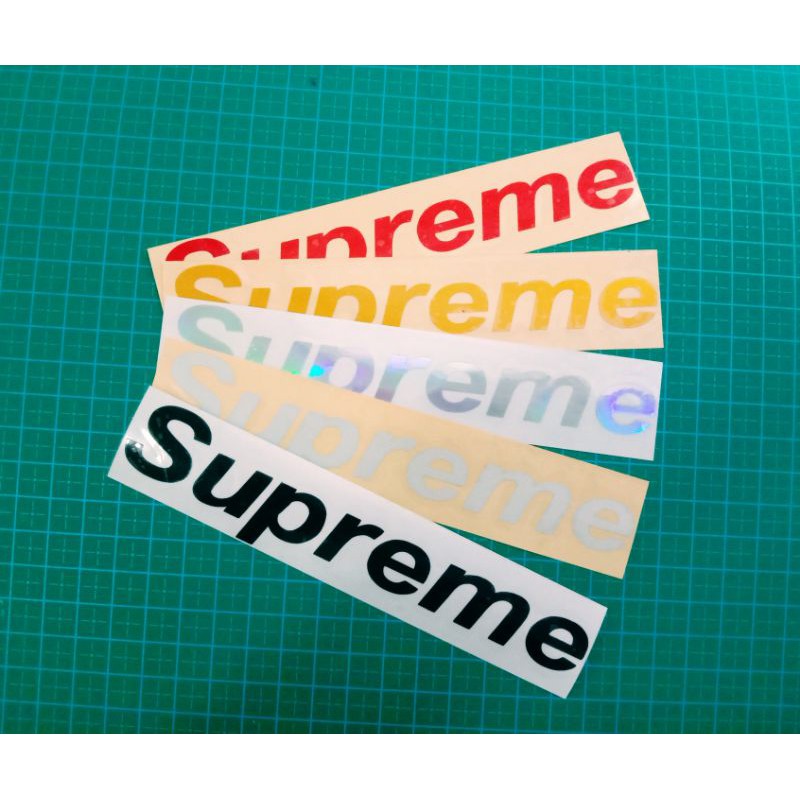 

sticker cutting suprm