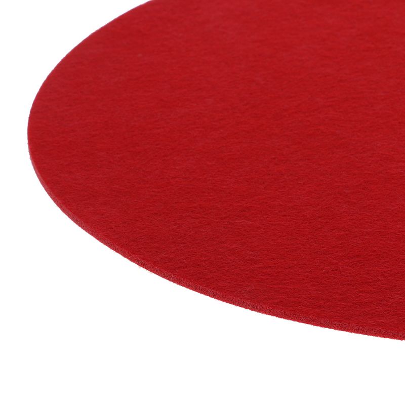 btsg Turntable Mat Slipmat Audiophile 3mm Felt Platter Vinyl Record Players Anti-Vibration Durable Anti-Static