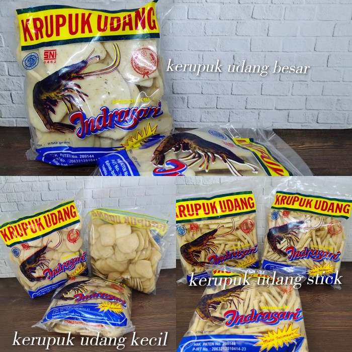 

Vs201Vv Kerupuk Udang Stick Indrasari Asli | Krupuk Udang Stik Kerupuk Mentah Dscscv