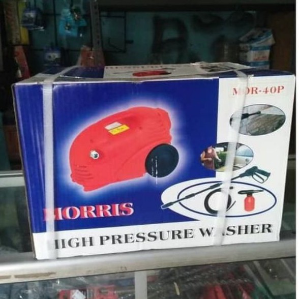MORRIS MOR-40P Steam Cuci Mobil/AC/Motor High Pressure Wash Portable