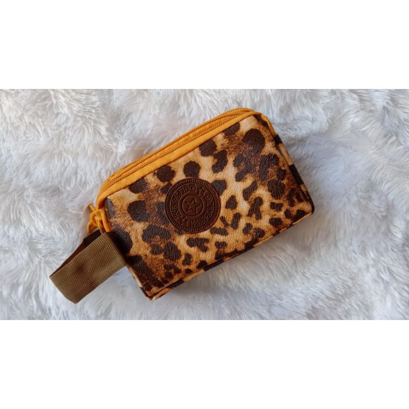 DOMPET KEPLING "MOTIF LEOPARD"