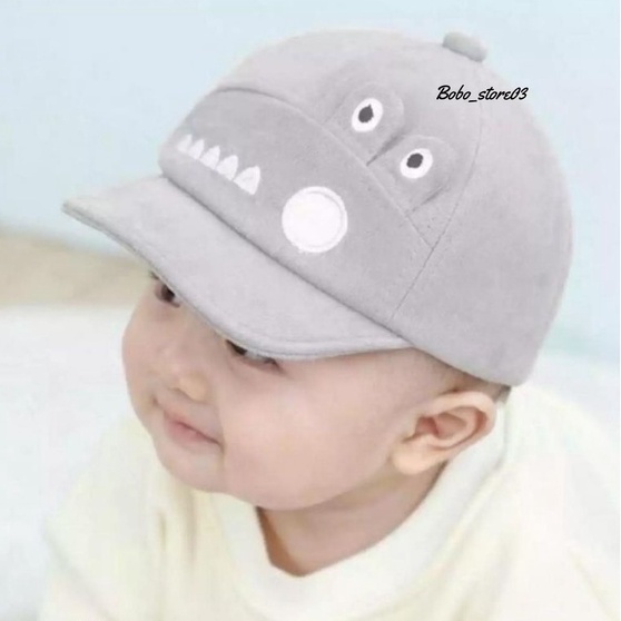 TOPI ANAK BAYI LAKI LAKI PEREMPUAN KARAKTER CRORODILE TOPI ANAK BASEBALL MOTIF ALIGATOR PREMIUM