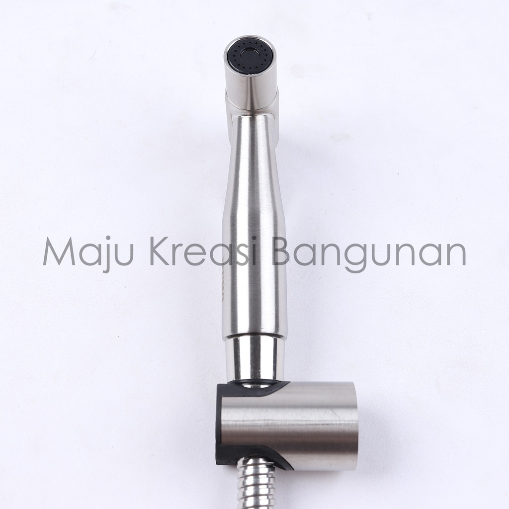 Jet Shower Set Full Stainless SUS 304 Kepala Washer Semprotan Kloset Cebok Kamar Mandi Bidet Toilet