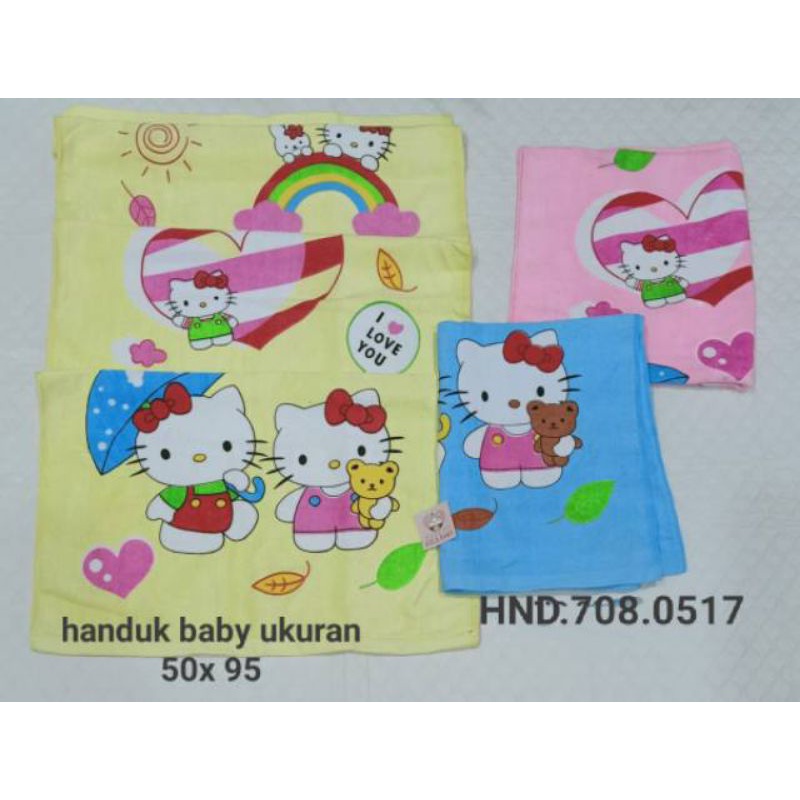 Handuk Bayi Lucu Katun Banyak Motif / Handuk Bayi Halus