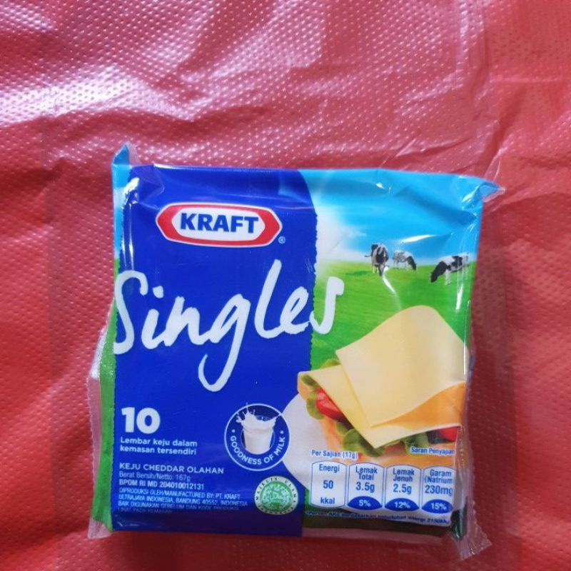 

Keju Kraft Slice isi 10