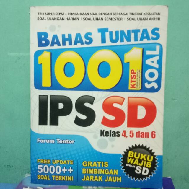BAHAS TUNTAS 1001 SOAL IPS SD KELAS 4,5,6