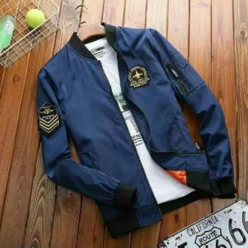 ZET Bomber Kajet || Jaket Bomber Pria Trendy II Jaket Pilot Outdor Bahan Fleece ( Pria dan Wanita )