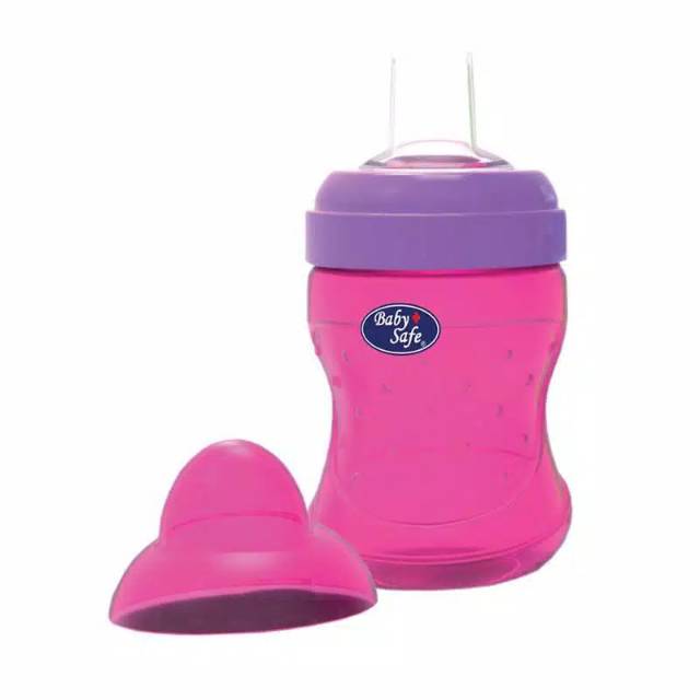 BABY SAFE - SILICONE SPOUT CUP 125 ML 6+ / ANTI TUMPAH / BOTOL MINUM ANAK BAYI
