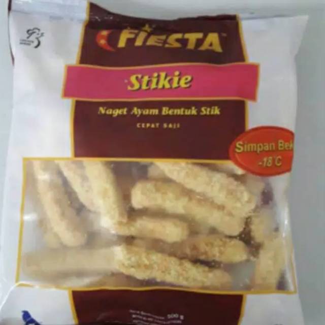 

Fiesta Stikie Chicken Nugget 250/500 gr Nugget Ayam Stik 250gram / 500gram