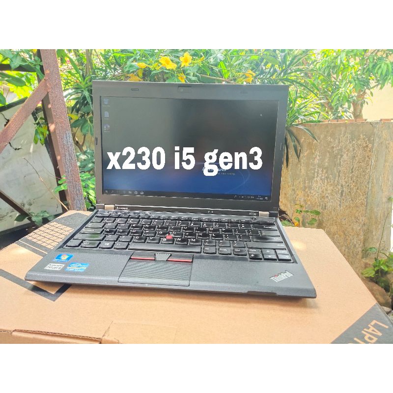 Leptop  Thinkpad X230 i5 Gen3 8GB/120GB SSD Super Murah