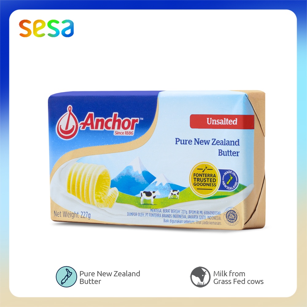 Anchor Unsalted Butter 227g