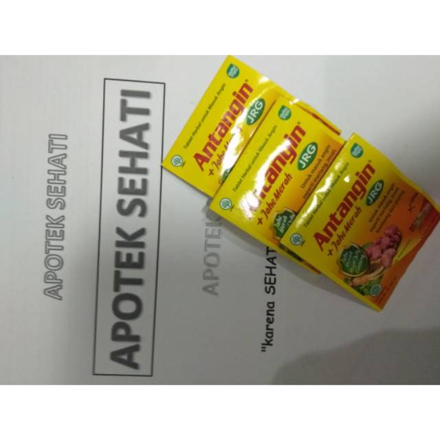 Antangin tablet-obat masuk angin herbal hrg per 3strip