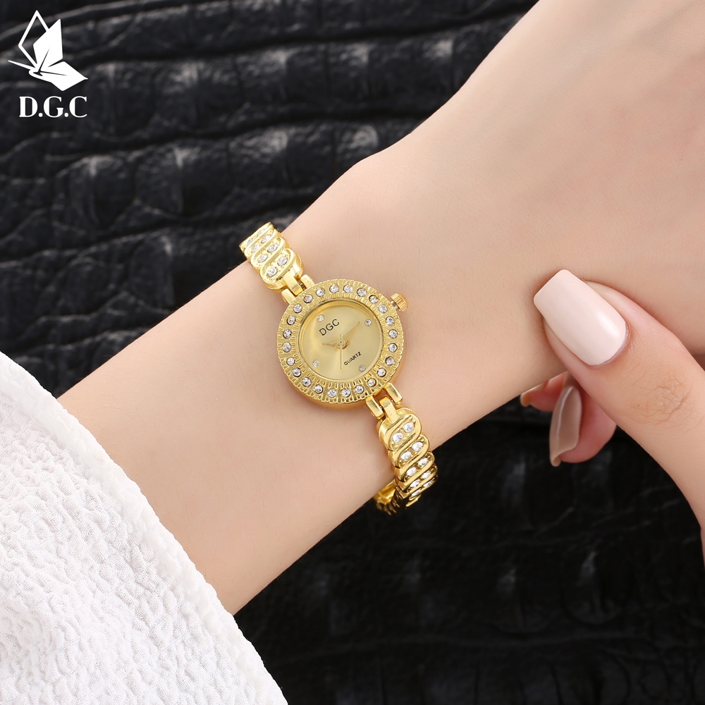 ✨DGC✨Jam Tangan Wanita Analog Murah Harga Grosir Gelang Berlian Jam Tangan Premium W232