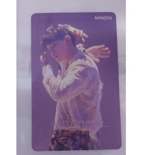 [BOOKED] SEVENTEEN - HMV THANKS MINGYU FALLIN FLOWER / HMV GHAIB