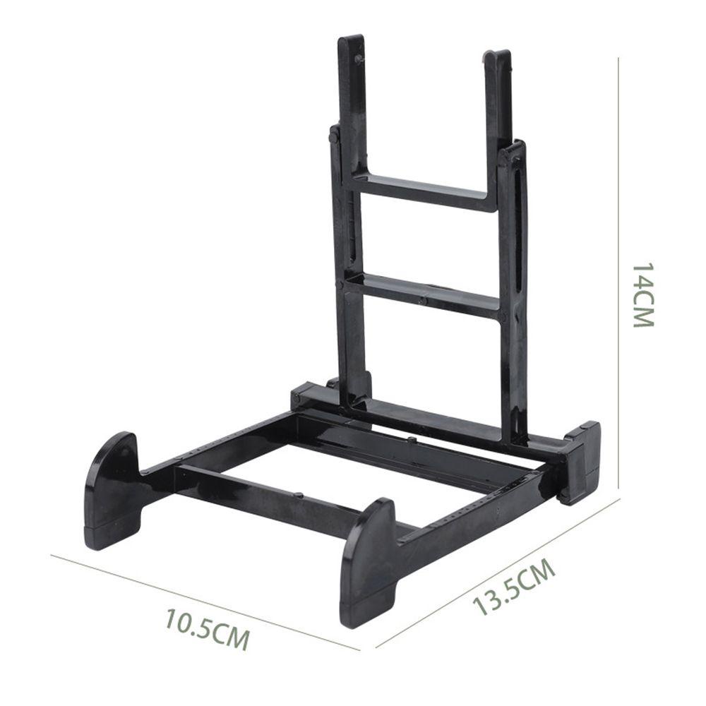 Populer 5pcs Easel Stand New Portable Transparan Piring Besar