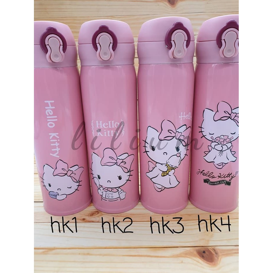 Botol Termos Thermal Kecil Hello Kitty Doraemon Stainless Steel 350 ml botol minum anak souvenir kado