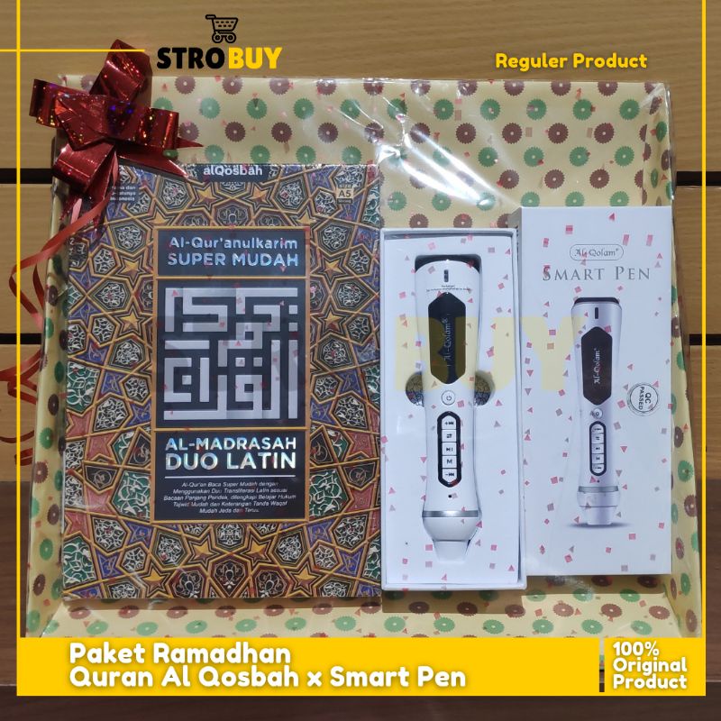 Paket Alquran AlQosbah dan Smart Pen Al-Qolam