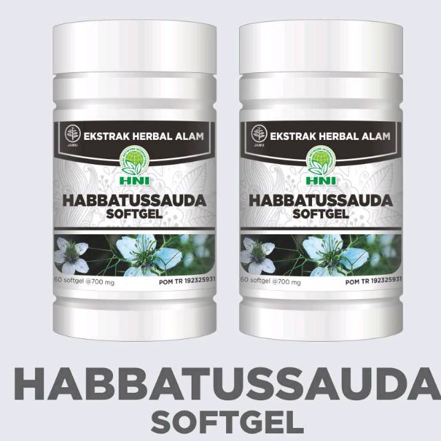 HNI HPAI Habbatussauda Softgel isi 60 Softgel