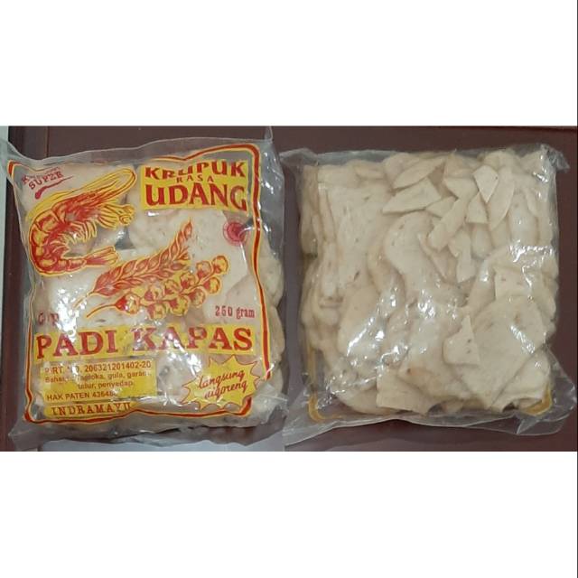 

KERUPUK UDANG PADI KAPAS 250gr