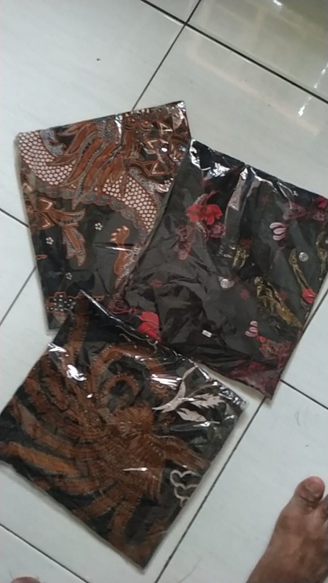 Atasan Batik Pria Lengan Panjang Pekalongan M L Xl Xxl
